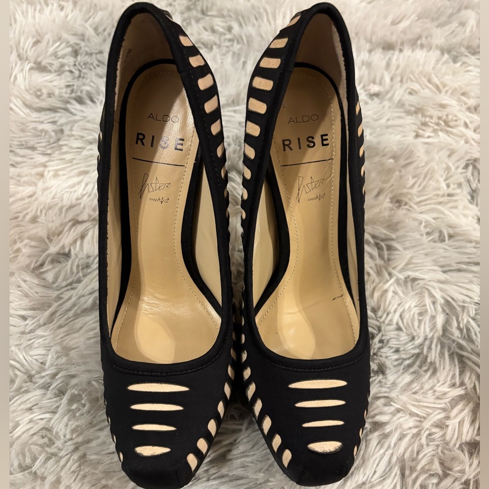 Aldo Rise Black Women's Heels